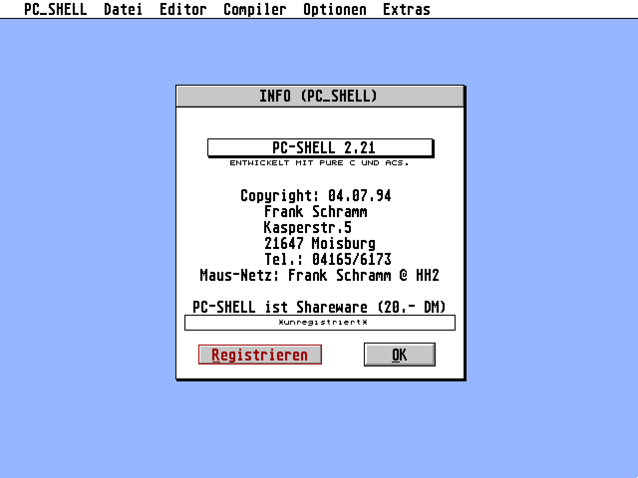 Pure C-Shell — screenshot 1